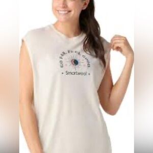 Smartwool Active Muscle T Almond Heather ‎ - Women's size S
